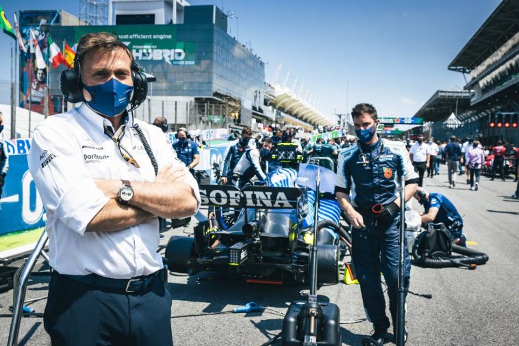 Jost Capito (GER) Director Ejecutivo de Williams Racing en la parrilla.  14.11.2021.  Campeonato del Mundo de Fórmula 1, Rd 19, Gran Premio de Brasil, Sao Paulo