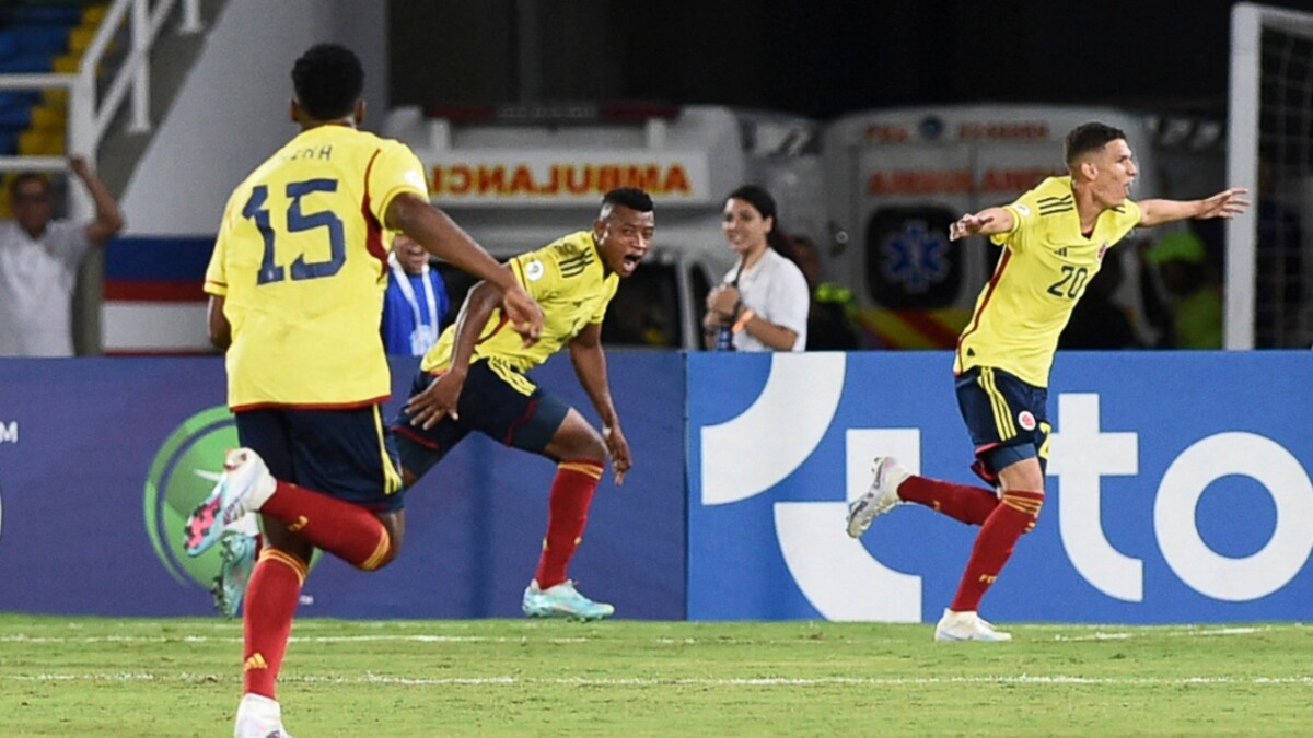 A qué hora juega la Selección Colombia en el Sudamericano Sub-20