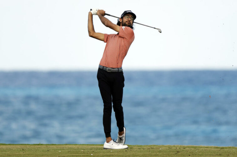 Akshay Bhatia empató en el liderato después de dos días en el Bahamas Great Exuma Classic de Korn Ferry Tour en Sandals Emerald Bay