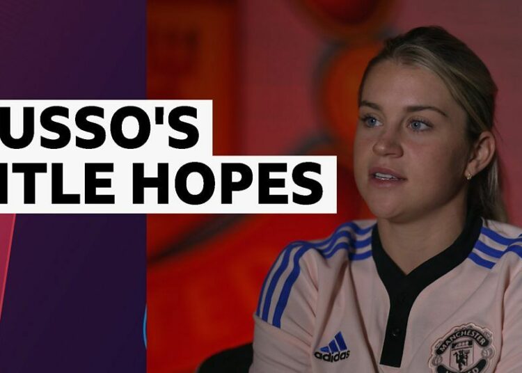 WSL: Alessia Russo sobre las esperanzas de título y las ambiciones personales de Man Utd