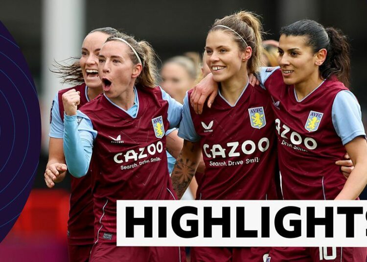 Resumen de la WSL: Aston Villa 2-1 Tottenham Hotspur