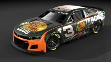 Austin Dillon 2023 patrocinador Bass Pro Shops Richard Childress Racing 2023 patrocinador NASCAR Cup Series 2023