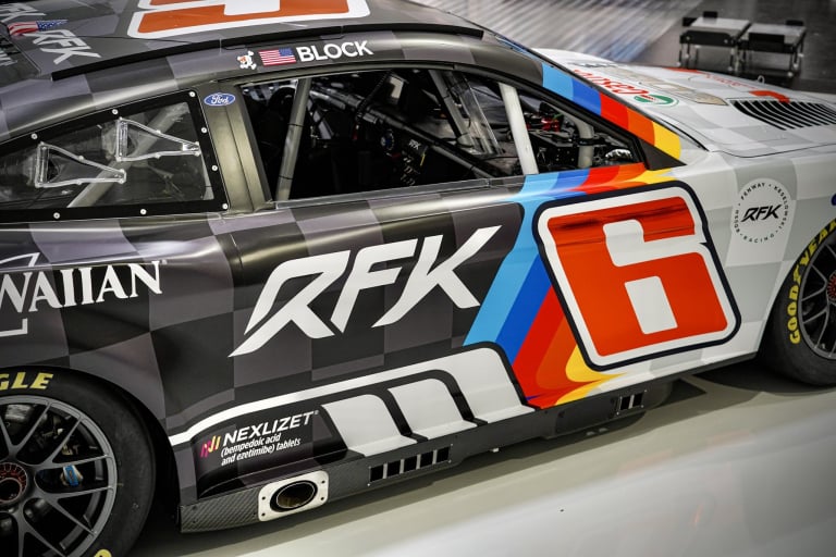 Esquema de pintura Ken Block NASCAR - RFK Racing