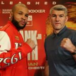 Chris Eubank Jr (izquierda) regresa al ring contra su rival británico Liam Smith (derecha) este fin de semana