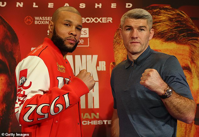 Chris Eubank Jr (izquierda) regresa al ring contra su rival británico Liam Smith (derecha) este fin de semana