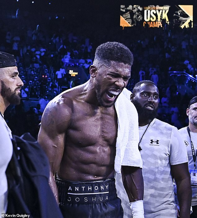 Anthony Joshua no ha peleado desde su derrota ante Oleksandr Usyk en agosto, pero está ansioso por regresar.