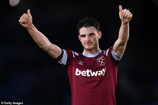 Según los informes, el entrenador del Arsenal, Mikel Arteta, está interesado en que el club haga un movimiento por Declan Rice.