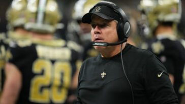 Sean Payton, Santos de Nueva Orleans.  (Foto de Cooper Neill/Getty Images)