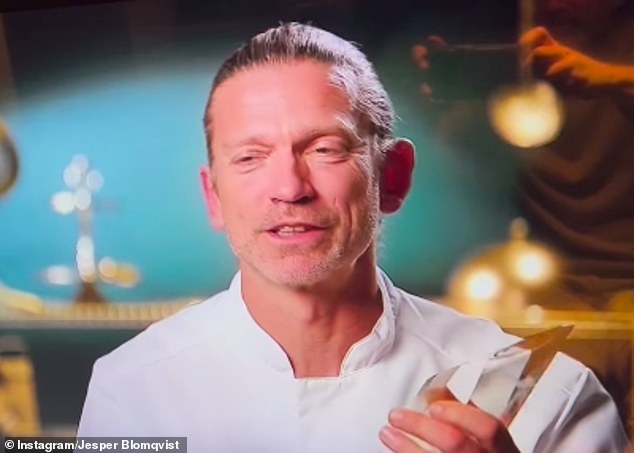 El ex jugador del Manchester United Jesper Blomqvist ha hablado sobre su amor por la cocina después de ganar Celebrity Masterchef en su Suecia natal.