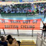 Extinction Rebellion organiza una protesta contra Shell en los campeonatos británicos de atletismo