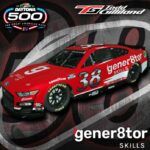 Todd Gilliland Front Row Motorsports Gener8tor Skills patrocinio 2023 NASCAR Cup Series