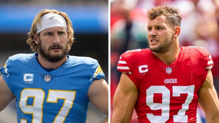 Joey, la madre de Nick Bosa comparte cómo eligió entre los juegos de playoffs de los 49ers y los Chargers