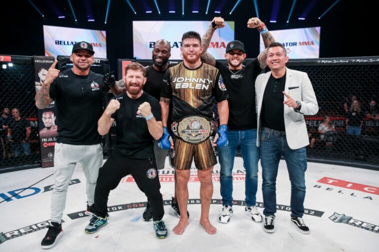 Johnny Eblen no dejará que ser campeón de Bellator se le suba a la cabeza