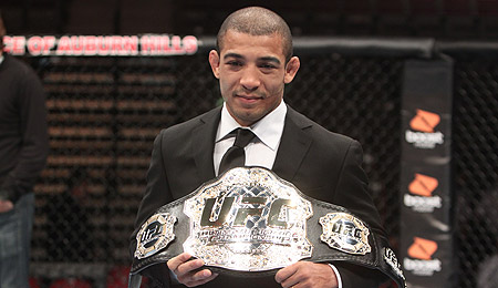 El campeón de peso pluma de la UFC José Aldo
