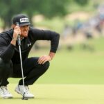 Mito Pereira de Chile alinea un putt en el primer green durante la ronda final del Campeonato PGA 2022 en Southern Hills Country Club el 22 de mayo de 2022 - LIV Golf nombrará a Mito Pereira en la lista de jugadores de 2023 - Ezra Shaw/Getty Images