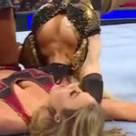 Scarlett Bordeaux sufrió un percance de vestuario durante su último combate en WWE