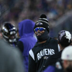 El mariscal de campo de los Cuervos de Baltimore, Lamar Jackson.  (Tommy Gilligan-USA TODAY Deportes)