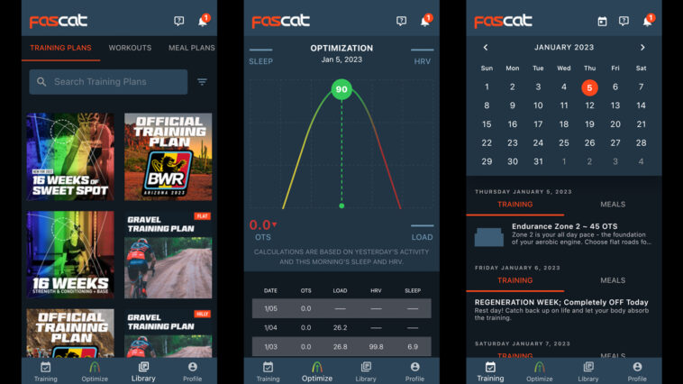 La nueva aplicación de entrenamiento de ciclismo conecta los datos de potencia y recuperación para indicarte cuándo entrenar