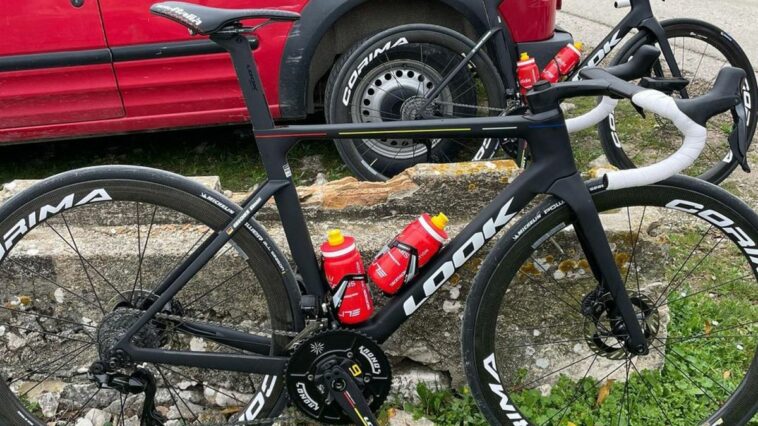 La nueva bicicleta de carretera Look vista en las filas de Cofidis