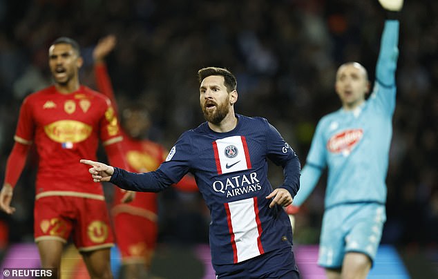 Lionel Messi volvió a la acción y volvió al marcador en la victoria del PSG por 2-0 sobre el Angers.