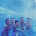Lionel Messi se tomó un tiempo fuera del PSG para vacacionar en los Alpes con su esposa e hijos