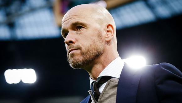 Erik ten Hag - entrenador del Manchester United