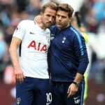 El exentrenador del Tottenham, Mauricio Pochettino (derecha), habló sobre el momento que provocó el ascenso de su exjugador Harry Kane (izquierda) hasta convertirse en uno de los mejores futbolistas del mundo.