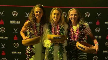 Umeke - Campeonato del Mundo IRONMAN 2022 - Lucy Charles-Barclay, Fenella Langridge, Laura Siddall