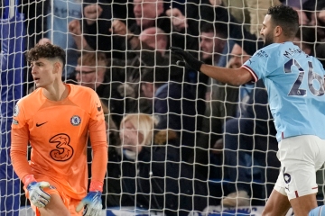 Los fanáticos del Chelsea dicen lo mismo sobre Kepa después de las extrañas payasadas para el gol del City