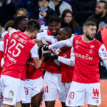 El gol provocó celebraciones salvajes para los jugadores de Reims.