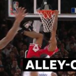 NBA: Derrick Jones Jr anota alley oop para Chicago Bull contra Detroit Pistons