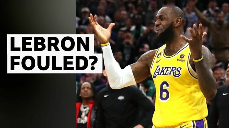 NBA: LeBron James niega falta segundos antes del timbre