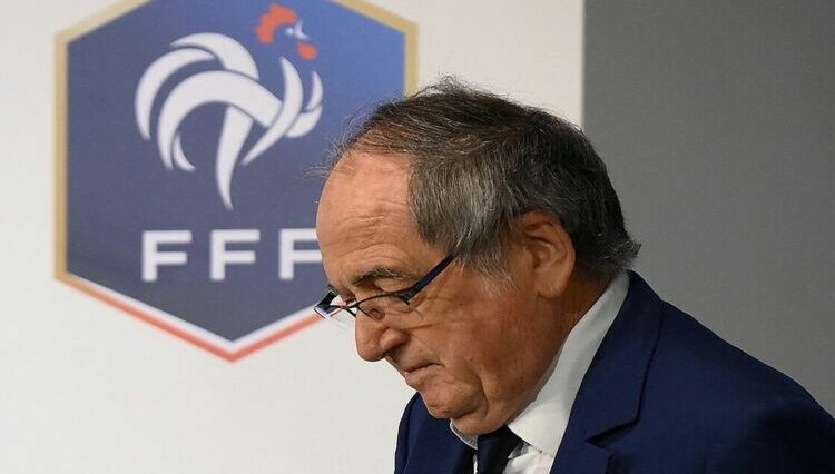 Noel Le Graet, presidente de la Federación Francesa de Fútbol, ​​suspendido de sus funciones