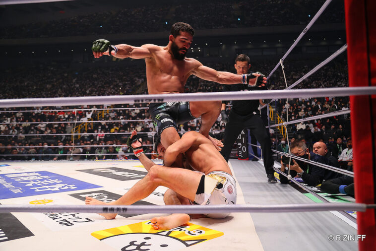 Patricio Freire comparte un monstruoso brindis con su rival AJ McKee en Japón