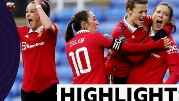 Lo más destacado de la WSL: Rachel Williams anota el gol de la victoria tardía cuando el Manchester United venció al Reading 1-0