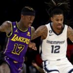 Dennis Schroder se enfrenta a Ja Morant