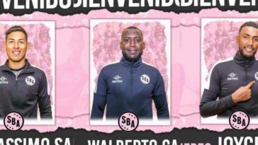 Sandi, Conde y Caicedo fueron presentados como flamantes refuerzos de Sport Boys