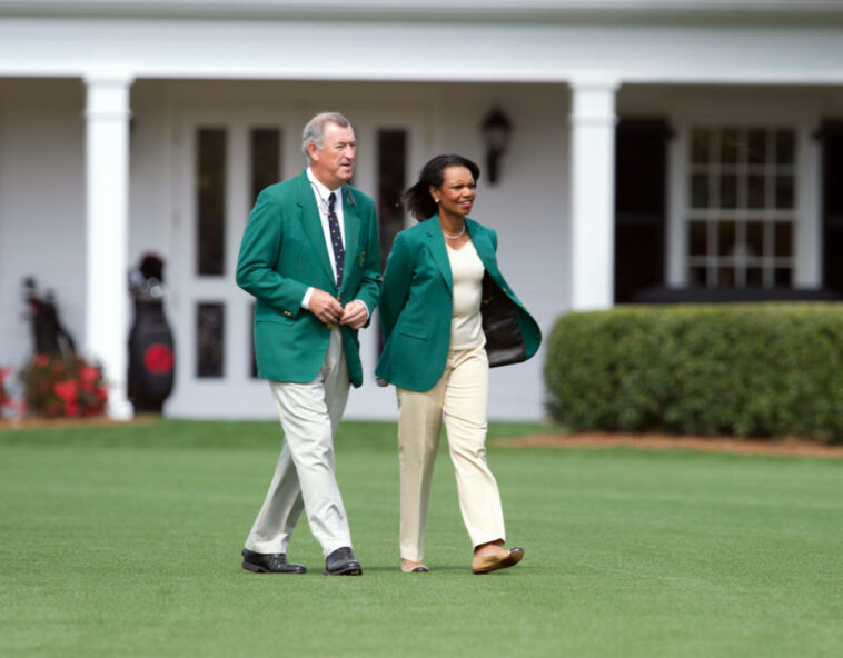 Se niega la solicitud de los abogados de LIV Golf de comunicaciones de Condoleezza Rice, otros en Augusta National como parte de una demanda antimonopolio