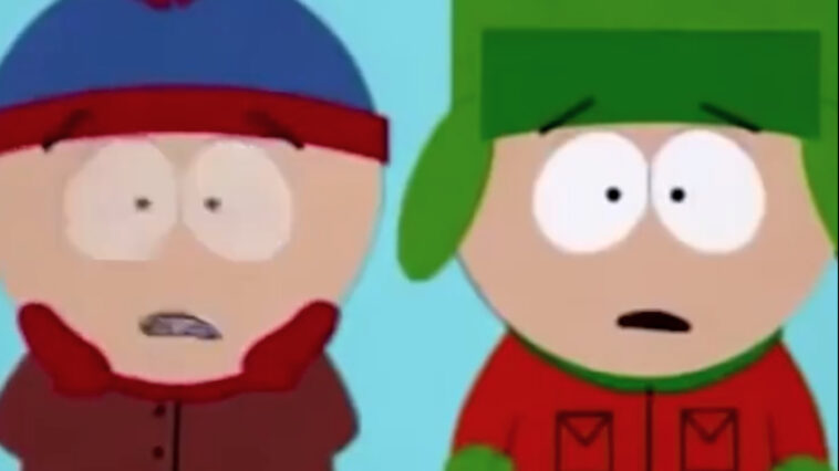 Los personajes de South Park Stan Marsh (izquierda) y Kyle Broflovski (derecha) son responsables de una de las frases más famosas de la televisión.