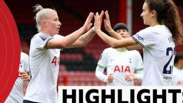 Tottenham Hotspur venció a London City Lionesses y avanzó a la quinta ronda de la FA Cup