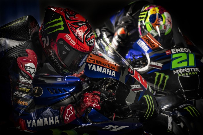 Vídeo: Yamaha MotoGP M1 2023 de cerca
