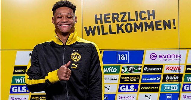 Julien Duranville se mudó oficialmente de Anderlecht a los gigantes alemanes Borussia Dortmund