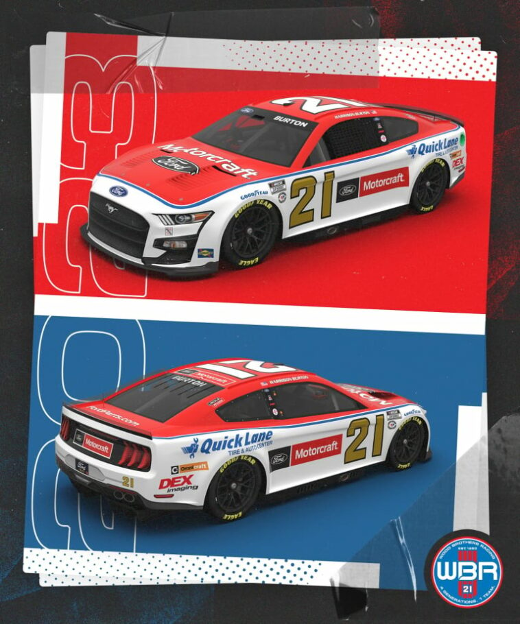 Wood Brothers Racing - Coche 2023 - Harrison Burton