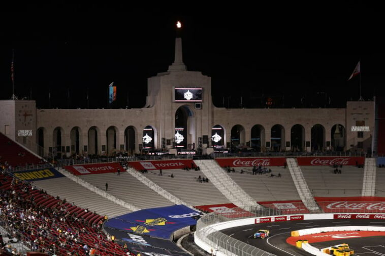 Kyle Busch - LA Coliseum - Serie de la Copa NASCAR - Busch Clash