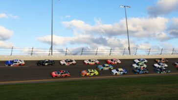 Justin Allgaier, John Hunter Nemechek en el Daytona International Speedway - NASCAR Xfinity Series