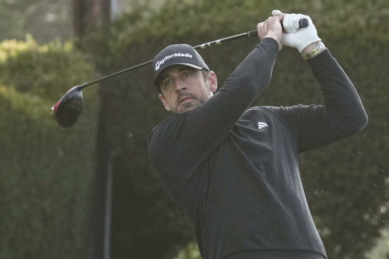 Aaron Rodgers gana otro evento de golf, esta vez en el AT&T Pebble Beach Pro-Am 2023