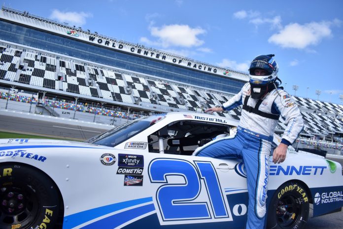 Austin Hill Richard Childress Carreras NASCAR Serie Xfinity Pista internacional de Daytona