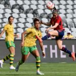 Partido de fútbol femenino de la Copa de Naciones 2023 entre España y Jamaica