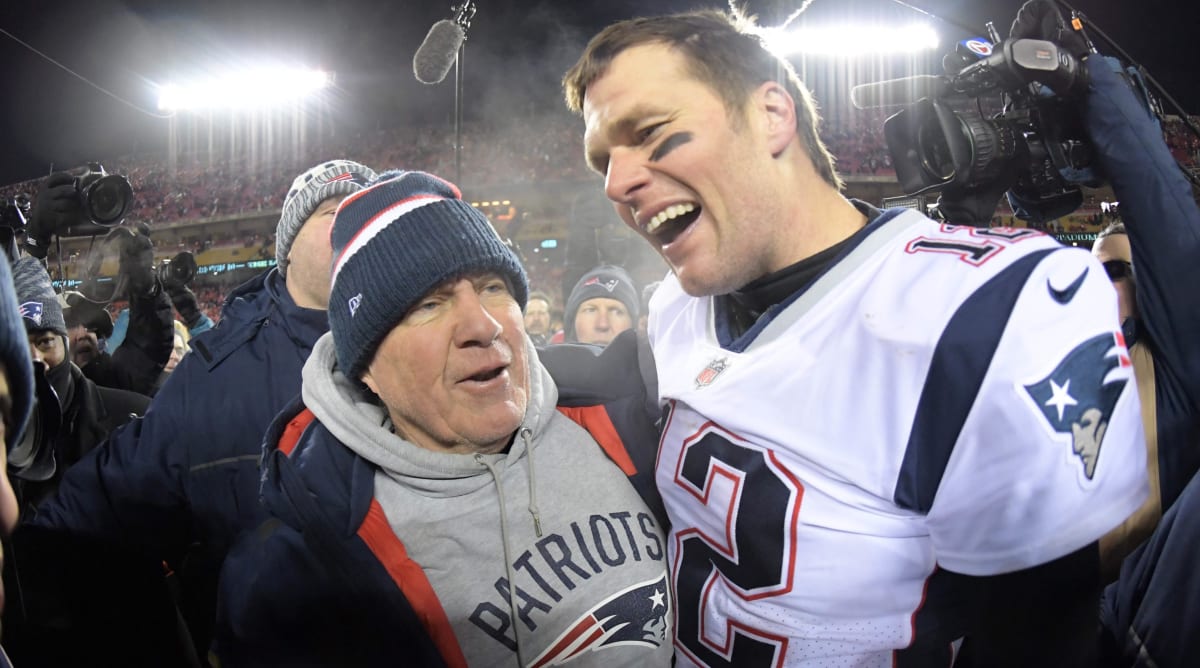 Belichick felicita sinceramente a Brady por su 'mejor carrera'