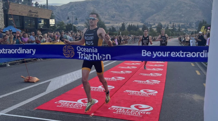 Callum McClusky y Nicole van der Kaay ganan la Oceania Triathlon Cup Wanaka - Triatlón Hoy